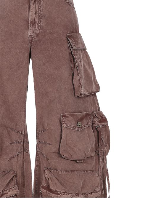 Tobacco brown denim THE ATTICO | 250WCP00084865